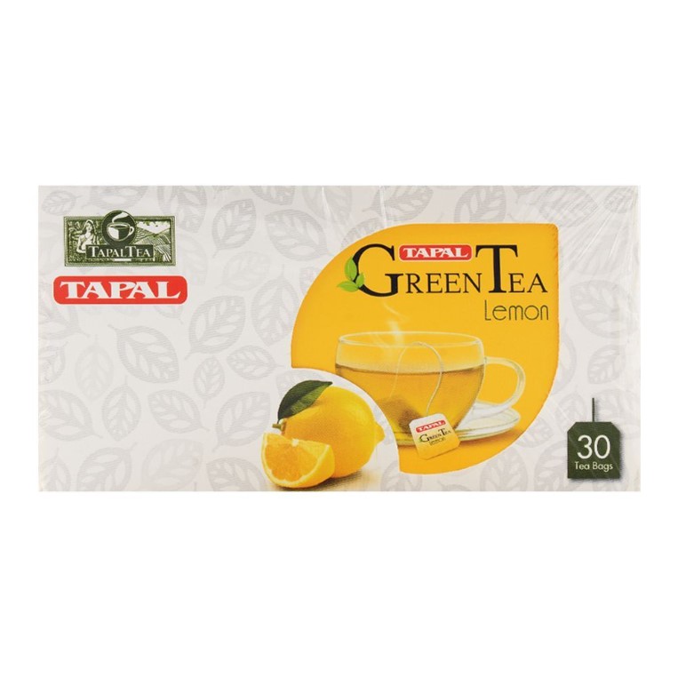 Tapal Green Tea Lemon 30 Tea Bags
